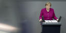 Merkel calls for international cooperation against virus