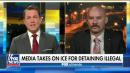 Media take on ICE for detaining murder suspect