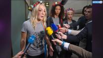 Topless Activists On Trial Over Notre Dame Protest