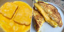 This 'bread omelet' is the most genius way of making an egg sandwich