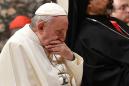 Pope vows 'all-out battle' saying child sex abuse like 'human sacrifice'