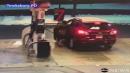 Police seek carjacking suspect who was doused with gasoline