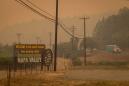 Fire in California Wine Country Forces Evacuation of Entire Town