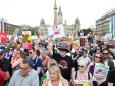 Trump UK visit: Thousands take part in third day of protests as president golfs after wreaking diplomatic havoc