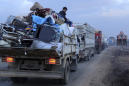 Relief group: 216,000 have fled homes in northwest Syria