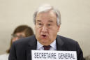 UN chief:  world faces misinformation epidemic about virus