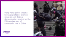 Police shoot Hong Kong protester at close range
