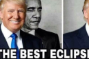 Donald Trump just retweeted the world's worst eclipse meme, and this can't be real