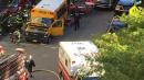 New York terror attack: Eight dead as truck runs down cyclists before driver shouts 'Allahu Akbar'