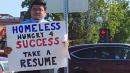 Homeless College Graduate Entertains Hundreds of Job Offers After Handing Out Resume at Busy Intersection