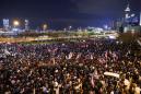 China warns U.S. over Hong Kong law as thousands stage 'Thanksgiving' rally