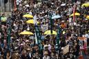 Hong Kong democracy rally marks China national day