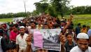 Rinden homenaje a las supuestas víctimas hindúes de los militantes rohinyás
