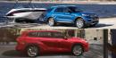 2020 Ford Explorer and Toyota Highlander Hybrids Duke It Out over MPG, Capability