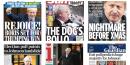 From 'vindication' to 'meltdown,' here are how UK newspapers are announcing Boris Johnson's landslide election win