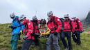 Mountain rescuers heft ailing St. Bernard off English peak