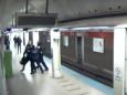 Footage shows Chicago police shooting unarmed man twice on subway escalator