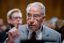 Sen. Chuck Grassley indicates he won't break rank with Republicans on Supreme Court hearings