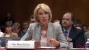 Trump's Education Secretary Says School Safety Commission Won't Look at Role of Guns in School Shootings