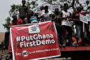 Ghanaians protest over expanded military co-operation deal with U.S.