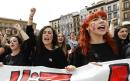 Thousands protest for third day in Pamplona over 'wolf pack' gang rape case