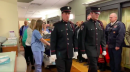 Firefighter with brain tumor given emotional escort through hospital to donate organs after his death