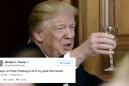 Donald Trump tweets about St. Patrick's Day, everyone makes the same joke