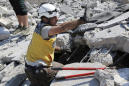 Airstrikes on Syrian rebel stronghold kill family of 7