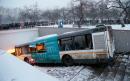 Five dead after bus ploughs into Moscow underpass