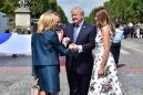 Trump, Macron share epic, never-ending handshake