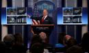Sean Spicer clashes with press over definition of a wall