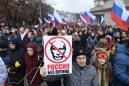Opposition urges 'Russia without Putin' in rally for slain liberal