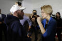 The Latest: Warren says Trump may not be 'free' in 2020