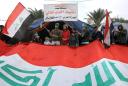 Iraq anti-govt protesters say US-Iran tensions won't derail rallies