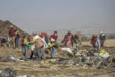 The Latest: US aviation team arrives at Ethiopia crash site