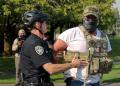Two Oregon men arrested for allegedly attacking counter-protesters at pro-Trump rally