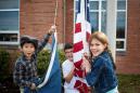 These 4th graders do their best to honor the flag, struggle to understand impeachment
