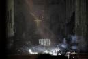 Notre Dame cathedral fire: First pictures show destruction inside Paris landmark