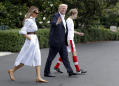 Trump goes from regal to rustic this weekend at Camp David