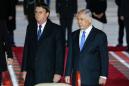 Brazil's Bolsonaro arrives in Israel for pre-vote visit