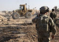 US, allied Kurdish force conduct patrol on Syrian border