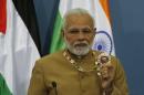 Modi becomes first Indian PM to visit West Bank