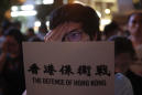 Hong Kong activists freed on bail, protest march banned