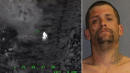 Thermal Imaging Camera Spots Suspect Crawling Through Mud After Fleeing Walmart Fight: Cops