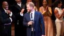 Prince Harry Serenades Audience After 'Hamilton' Performance in London