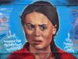'This is oil country': Newly painted Greta Thunberg mural defaced