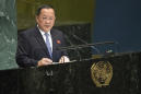 N. Korea FM: Peace possible, but only if US ends hostility