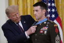 Trump lauds Medal of Honor recipient for hostage rescue