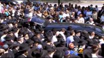 Hundreds Gather For Funeral Procession Of Brooklyn Rabbi Killed In Miami