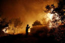 Wildfire near Athens damages homes and forces residents to flee